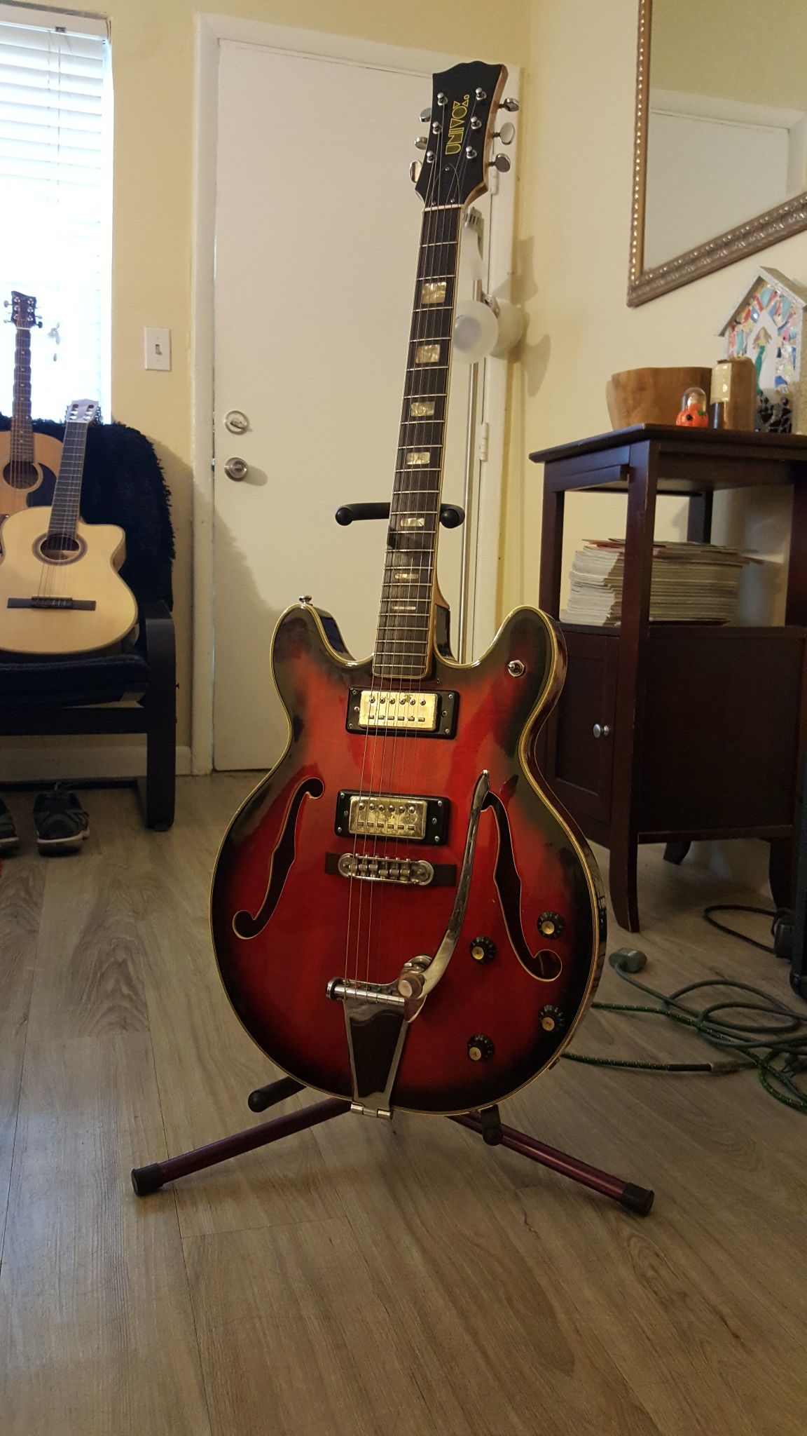 Univox Effie vintage electric guitar