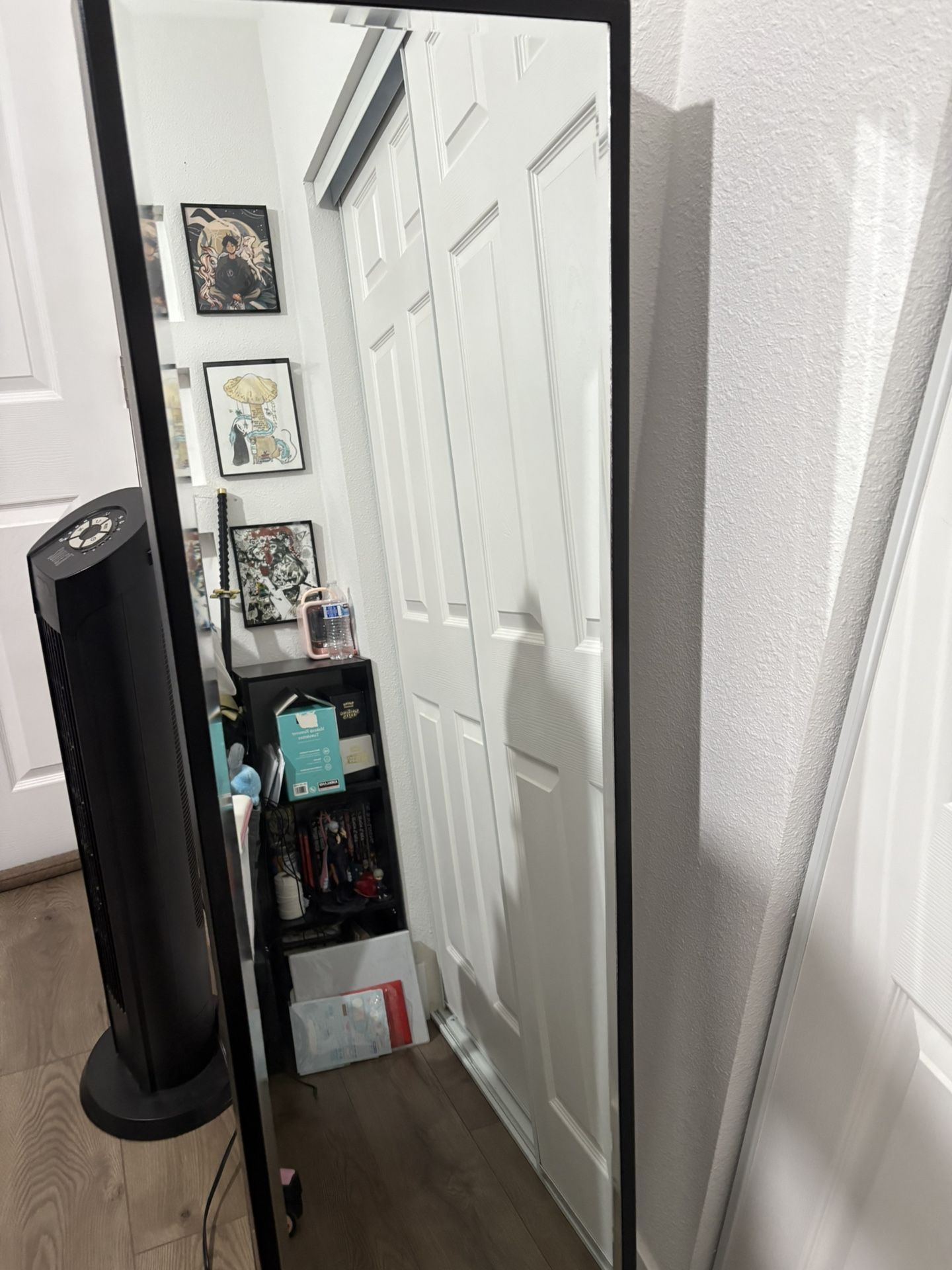 jewelry cabinet armoire with lights, full length mirror, large capacity jewelry organizer