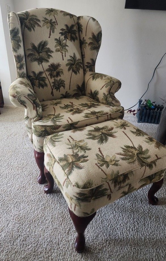 Wing Chair 🌴 Fabric