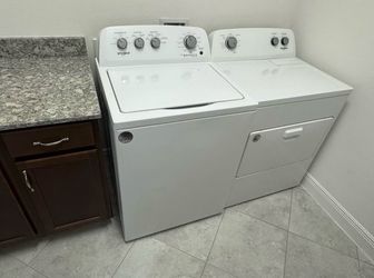 dryer and washer
