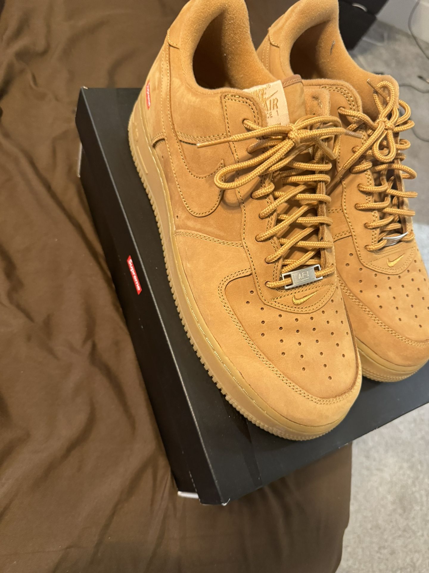 Supreme Air Force Ones . Size 12.