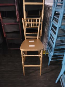 Chiavari Wood Bar Stools