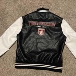 True Religion varsity jacket  