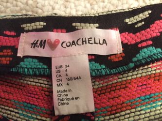 Coachella shorts size 4