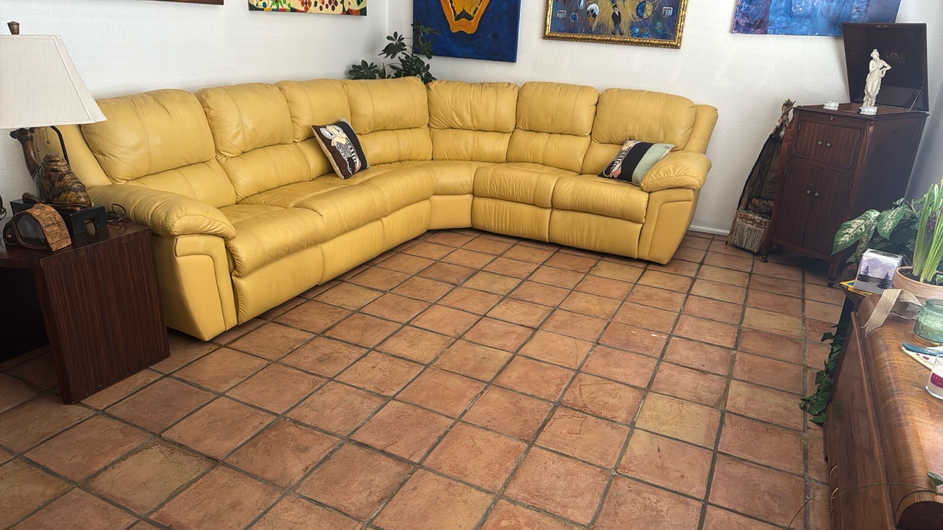 Leather Sofa