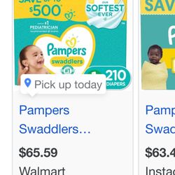 Sealed Size 1 Pampers
