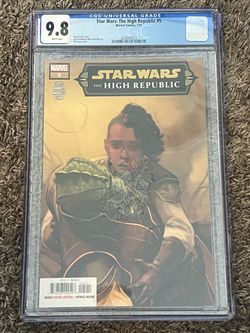 Star Wars High Republic #5 Comic Book graded 9.8