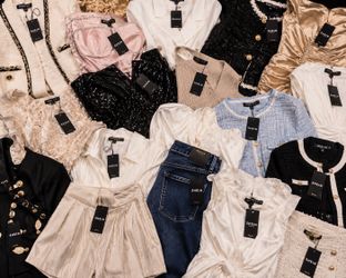 Celebrity stylist casual clothes haul designer revolve target oh white fox SHEIN