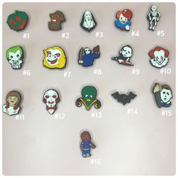 Halloween Croc Charms