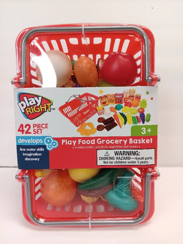 Play Food Basket And Play Food Inside New