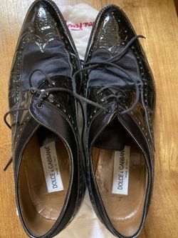 Dolce Gabbana tuxedo shoes size 8.5