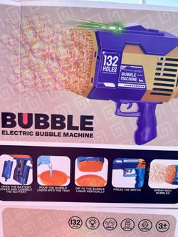 New: Bubble Electric Bubble Machine 