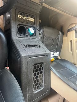 2007-2013 Chevy Silverado center console sub box