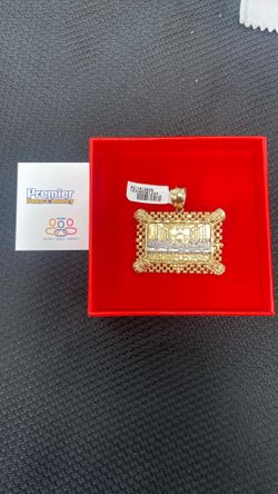 10k Gold Pendant (Last Meal)