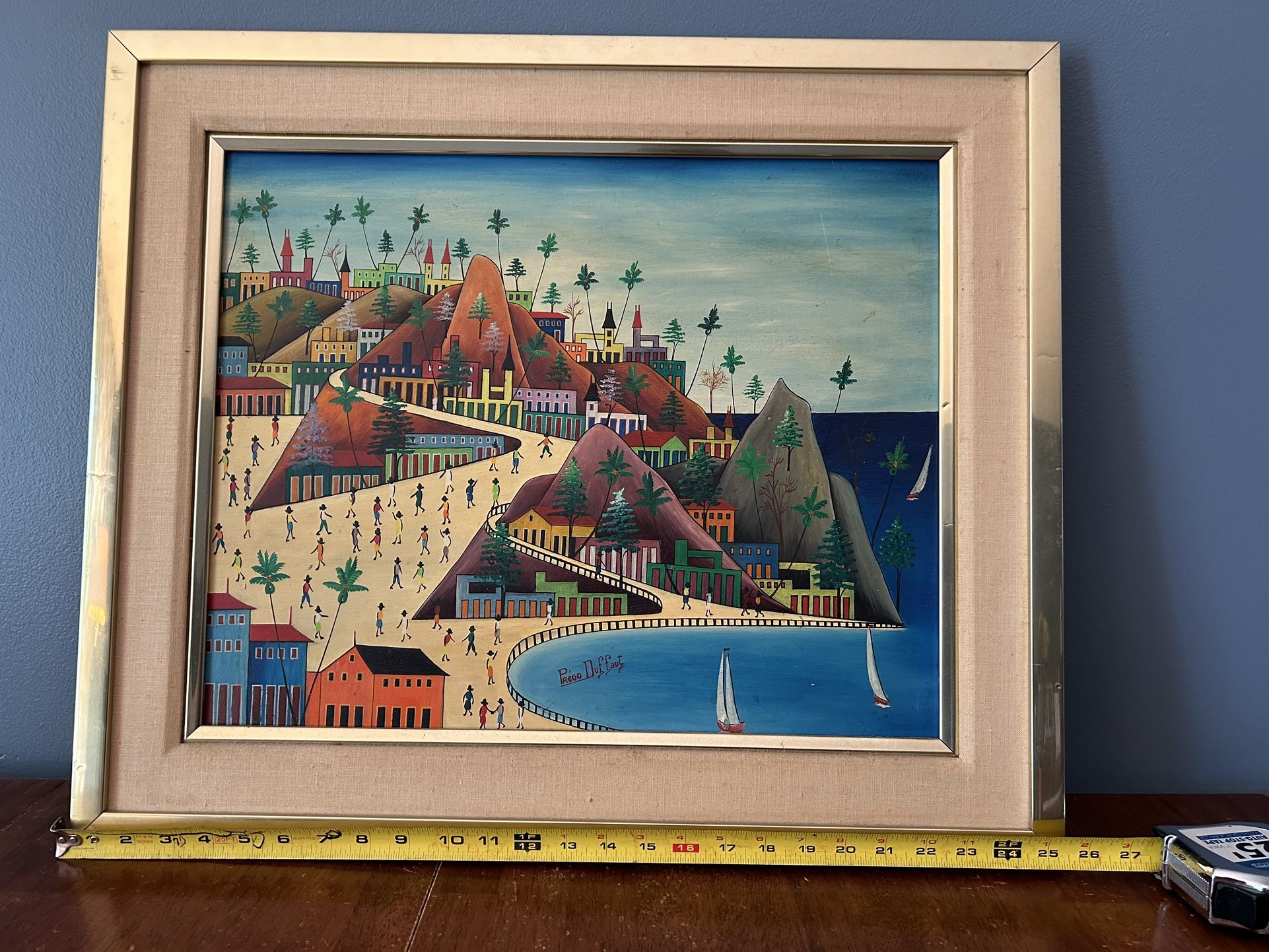 Haitian Oil Painting - Prego Duffaut 