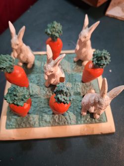 Bunny & Carrot Tick Tack Toe