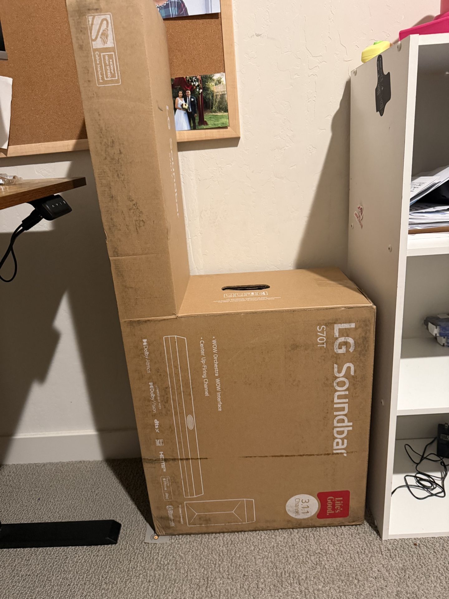 LG S70TY Soundbar W/ Subwoofer