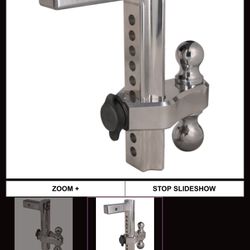 DROP HITCH ALUMINUM LIFTED TRUCKS.  12 INCH DROP ! 