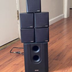 Jensen JHT525 5.1 Home Theater Speaker (with Powered Subwoofer)