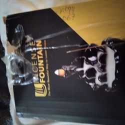 Incense Lava Fountain And Four Bags Of Incense Cones