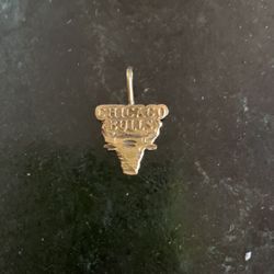 Small Chicago Bull Pendant. 10k. 1.1grams. 