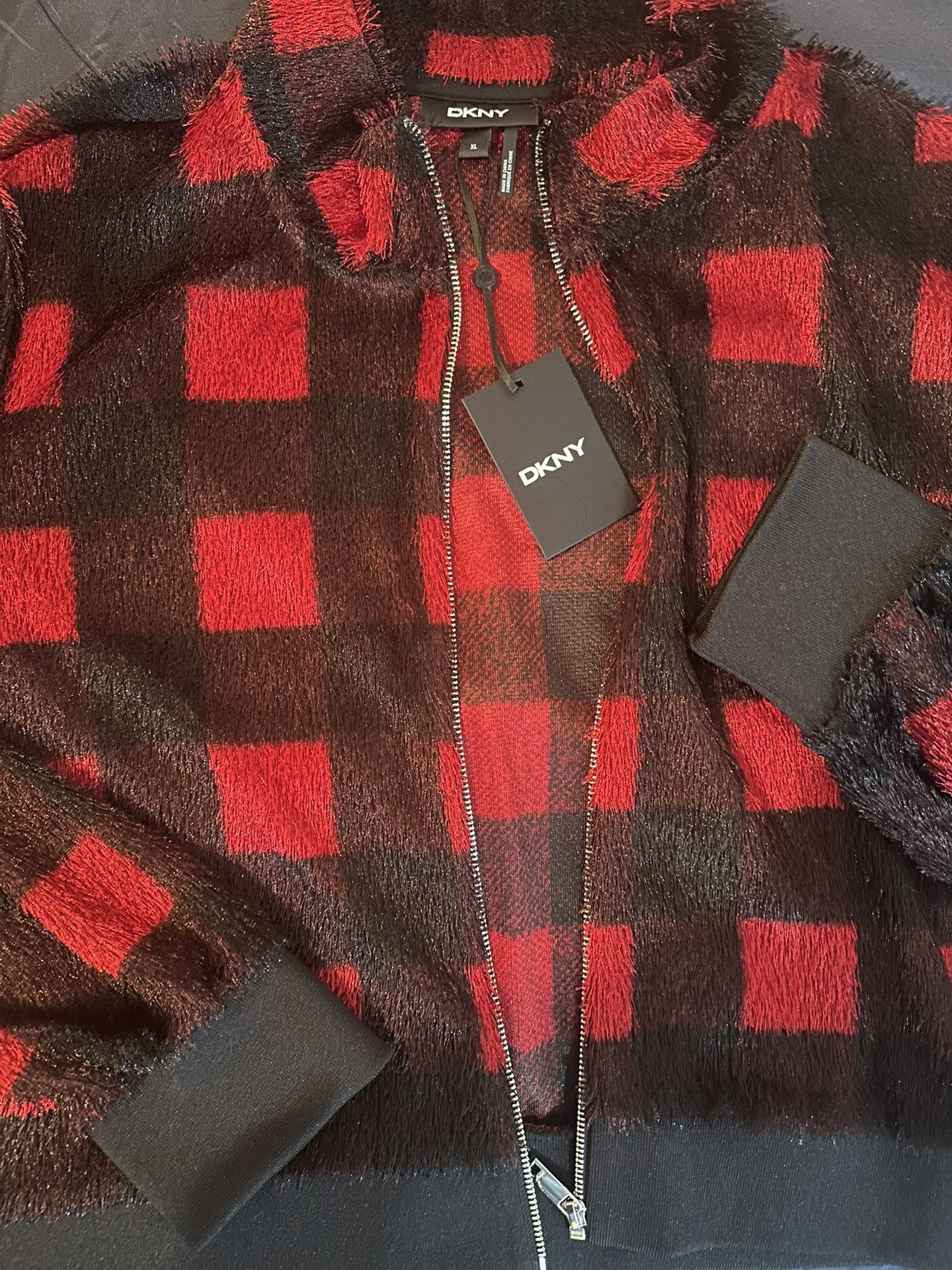 DKNY Fringe Jacket