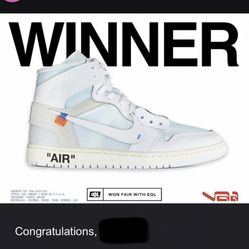 Jordan 1 V.A.A. Alaska Sz 11