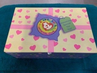 TY Beanie Babies Offical Club Memory Box