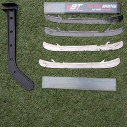 Ice hockey Skates BLACK STEEL!! USED HALF A SEASON.