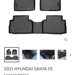 2021 And 2022 HYUNDAI SANTA FE
SA0550/B0550 Floor Mats