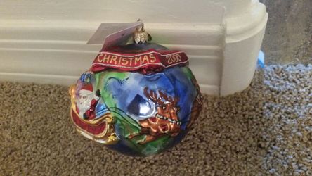 Christopher Radko 2000 globetrotter ornament
