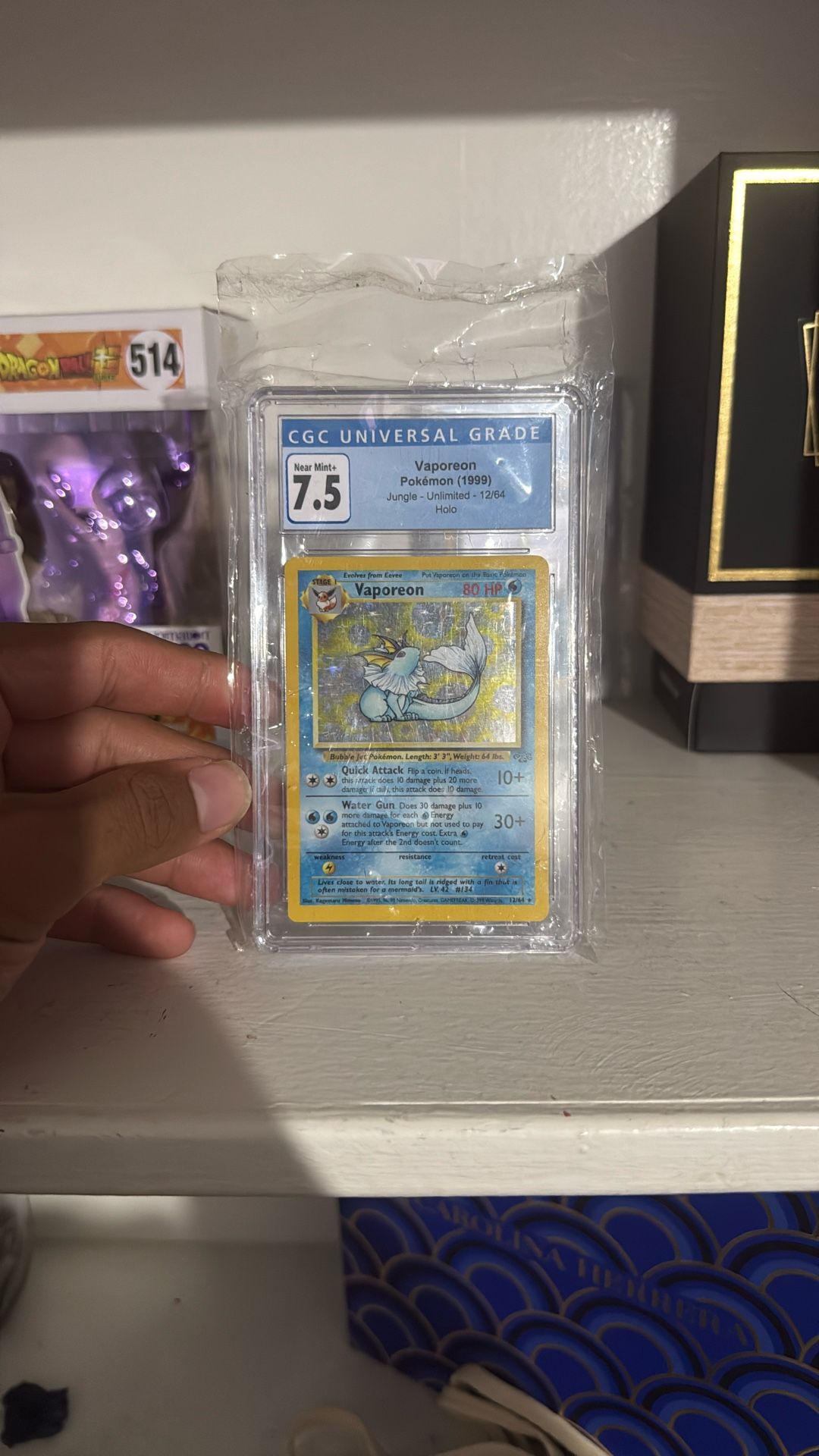 CGC Graded 7.5 Vaporeon