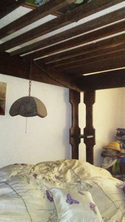 California King Canopy Waterbed Frame