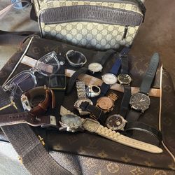 Watches and bag