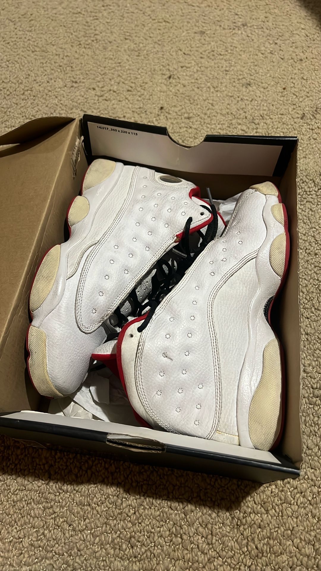 Jordan 13 Size 7 USED