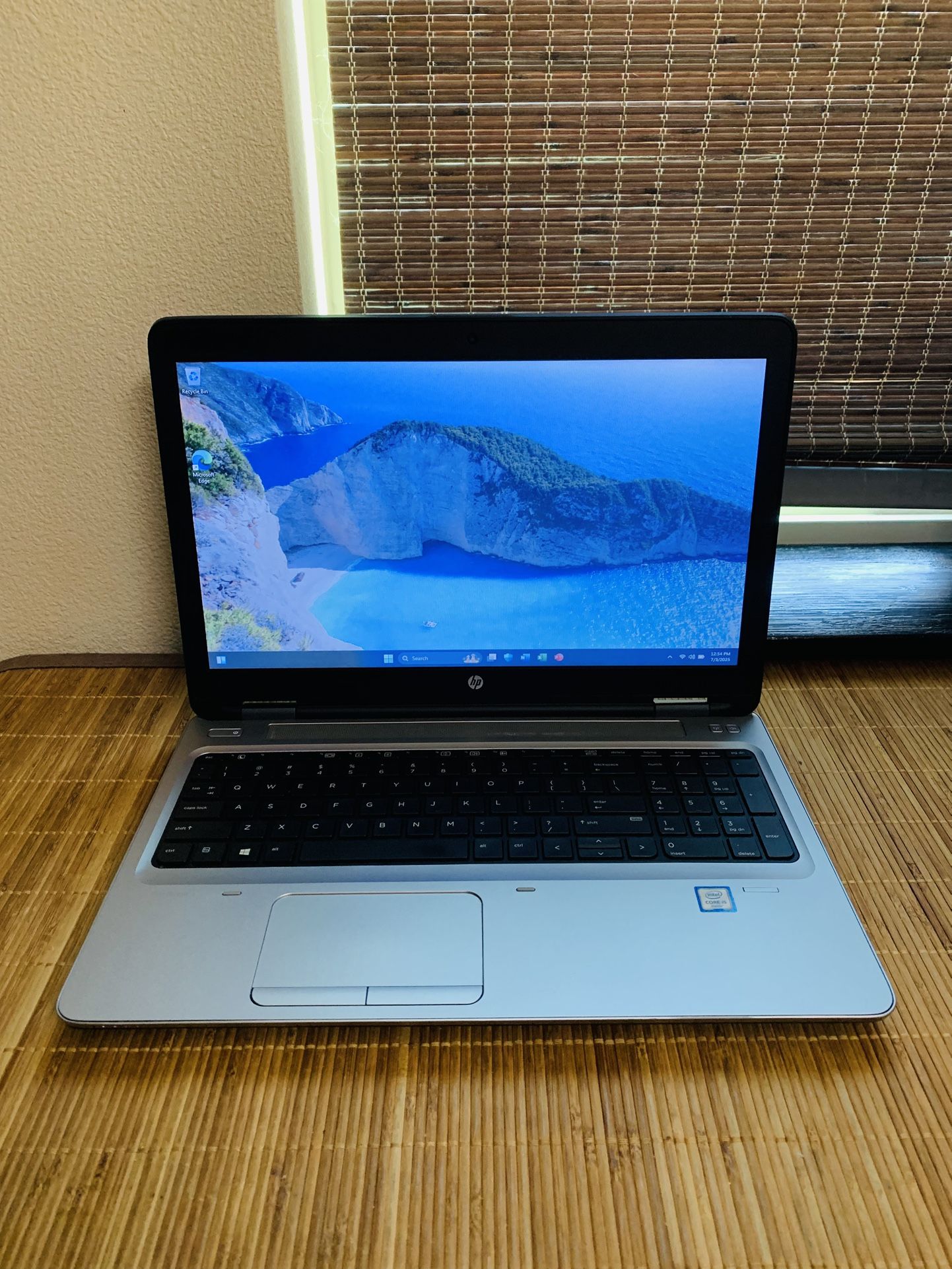 HP 15.6” Laptop - 32GB DDR4 Ram, Intel Core i5, Windows 11 Pro, MS Office 2024