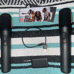 Wireless JBL Microphones