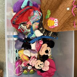 Bins Of Toys And Books