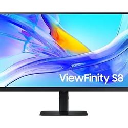 SAMSUNG 27" ViewFinity S8 (S80D) Series 4K UHD Computer Monitor