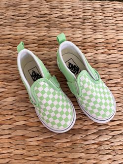 Vans Toddler Classic Slip-On V Checkerboard Shoe