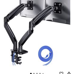 Computer Screens And Double Wall Mount 