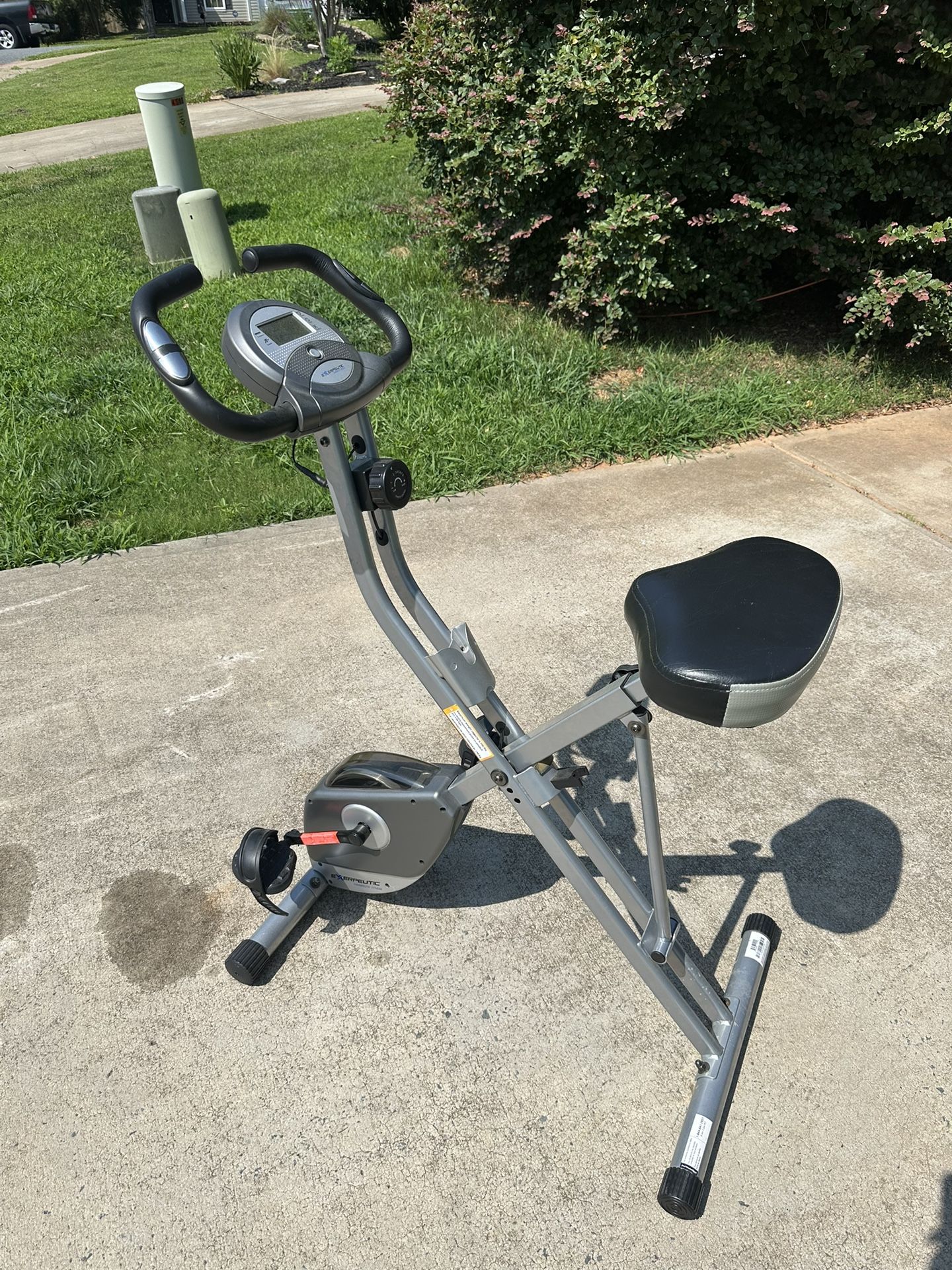 Exerpeutic Foldable Exercise Bike