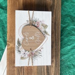 Wood Cards And Gifts Sign