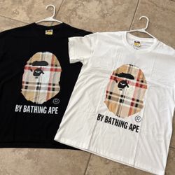 Burberry X Bape T Shirts