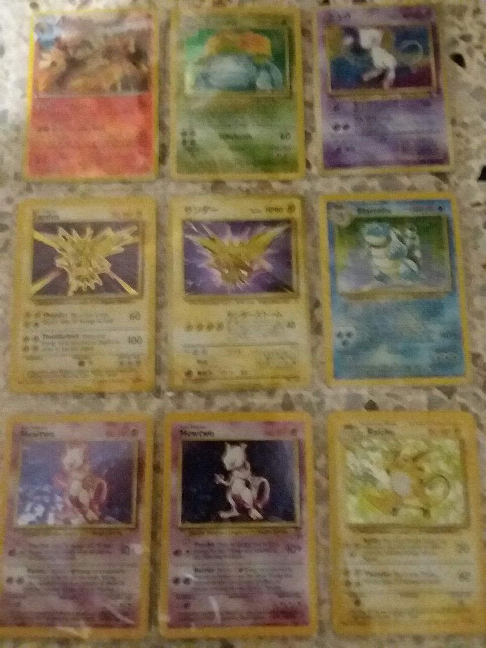 Pokemon Cards 1999 Wizards