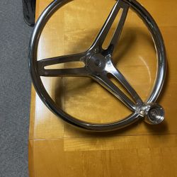 Powerboat Steering Wheel Stainless
