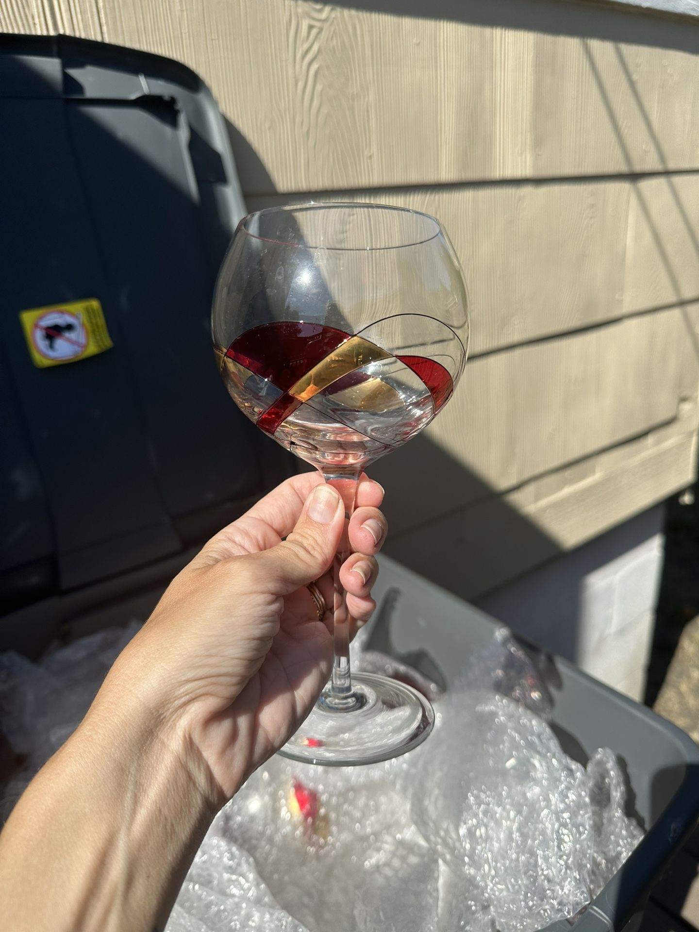 Cold water Creek Wine Glasses 