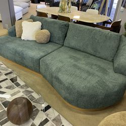 Palermo Curved 2-piece Sectional Sofa