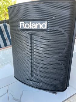 Roland BA-330 Portable Roland BA-330 Battery Operated Portable Stereo W Digital Effects PA System Good Condition Stereo Digital PA System Good Conditi