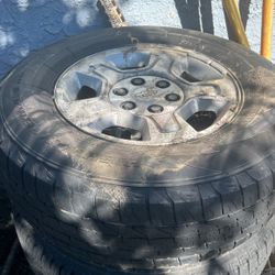 2001 Chevy Silverado All Four Original Wheels 
